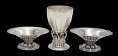 THREE PIECE LOT OF GEORG JENSE