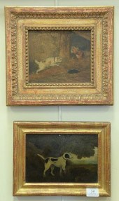THREE PIECE LOT, OF SMALL HUNT