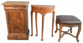 THREE PIECE LOT, TO INCLUDE DI