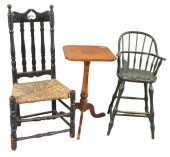 THREE PIECE LOT, TO INCLUDE BA