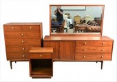 THREE PIECE MID CENTURY BEDROO