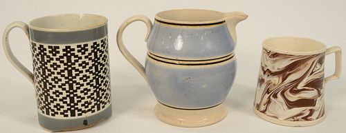 THREE PIECE MOCHA LOT TO INCLUDE