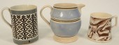 THREE PIECE MOCHA LOT TO INCLU