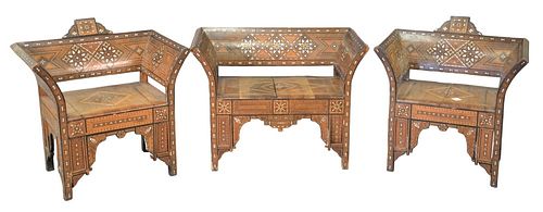 THREE PIECE MOROCCAN MOTHER OF