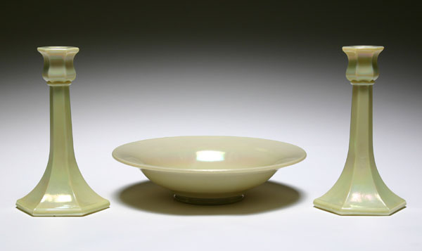 Three piece Northwood Custard