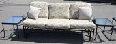 THREE PIECE OUTDOOR LOT, TO IN