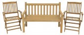 THREE PIECE OUTDOOR SETThree P