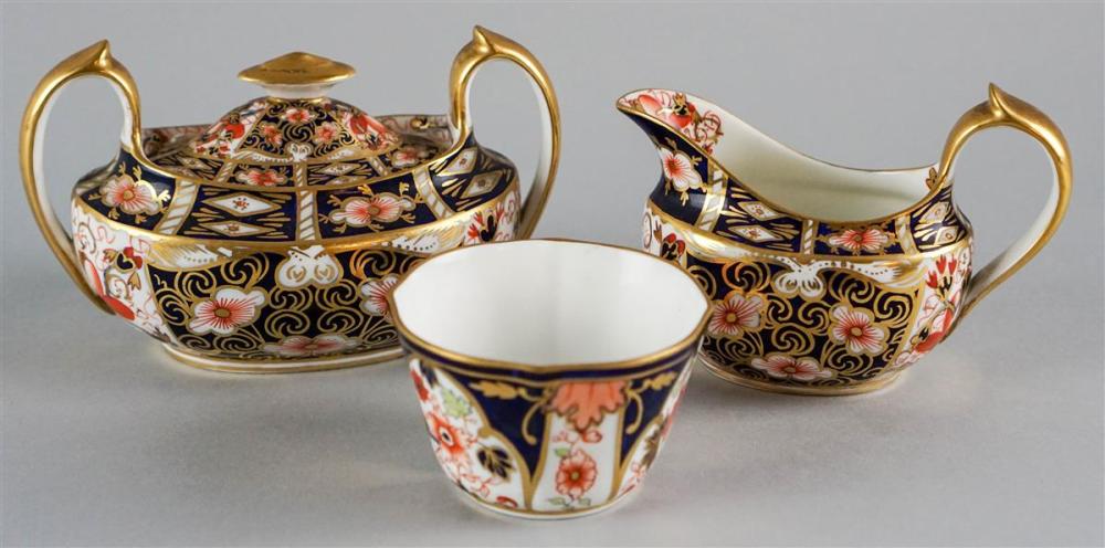 THREE-PIECE ROYAL CROWN DERBY