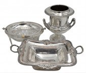 THREE PIECE SHEFFIELD SILVER P