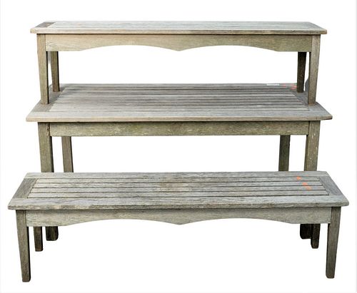 THREE PIECE SMITH AND HAWKEN TEAK