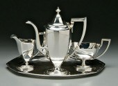 Three piece sterling coffee se