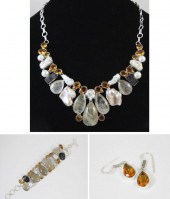 THREE PIECE STERLING SILVER JE