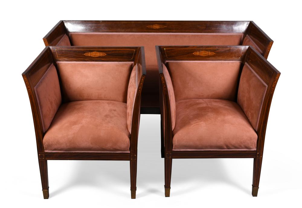 THREE-PIECE SUITE OF AUSTRIAN