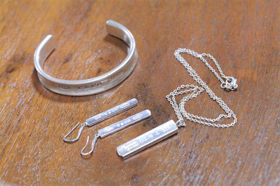 THREE PIECE SUITE OF TIFFANY