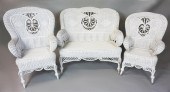 THREE-PIECE SUITE OF VICTORIAN