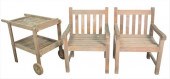 THREE PIECE TEAK GROUP TO INCL