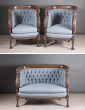 THREE-PIECE VICTORIAN PARLOR S