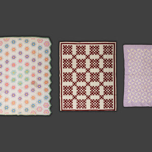 Three Pieced Quilts 19th/Early 20th
