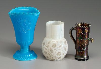 Three pieces American glass: