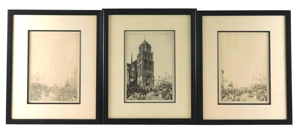 THREE PIECES BY KERR EBY, (AMERICAN