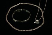 THREE PIECES CARTIER STYLE 14K