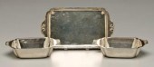 Three pieces Cellini sterling: