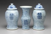 Three pieces Chinese porcelain