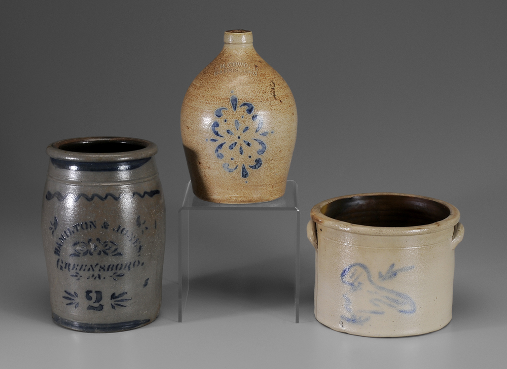 Three Pieces Decorated