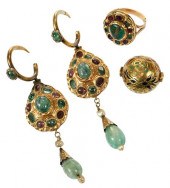 THREE PIECES GOLD JEWELRYlikel