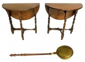 THREE PIECES INCLUDING A PAIR