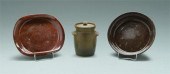 Three pieces Jugtown pottery: