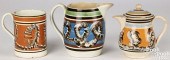 THREE PIECES MOCHA EARTHWORM D