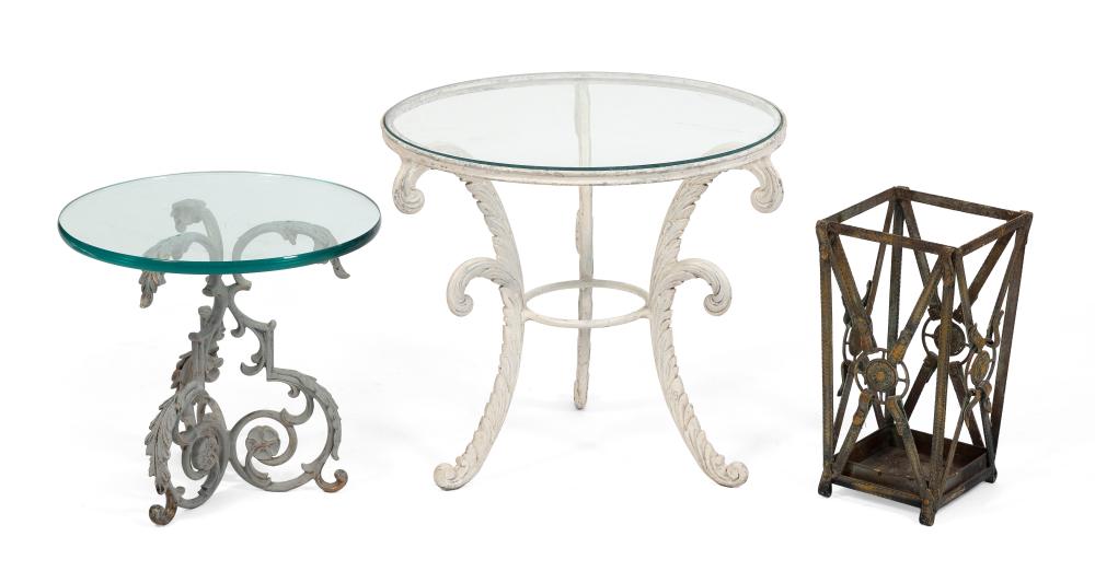 THREE PIECES OF ACCENT FURNITURE