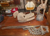 THREE PIECES OF AFRICAN ART Co