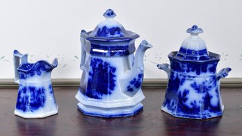 Three pieces of antique English