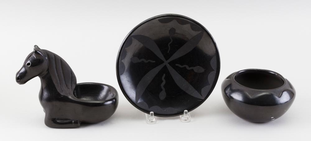 THREE PIECES OF BLACKWARE