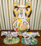 THREE PIECES OF CONTINENTAL FA