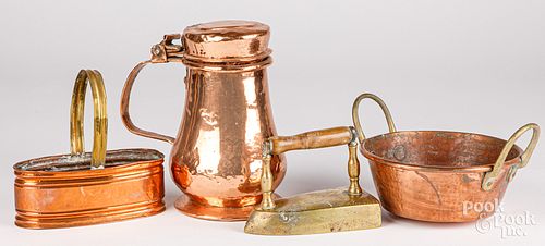 THREE PIECES OF COPPER