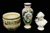 THREE PIECES OF DECORATIVE ART