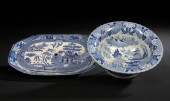 Three Pieces of English Blue T