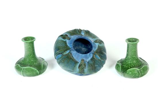 THREE PIECES OF EPHRAIM POTTERY. 