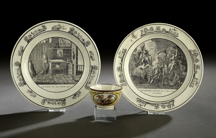 Three Pieces of French Faience