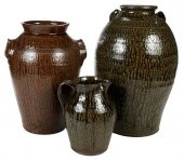 THREE PIECES OF GEORGIA POTTER