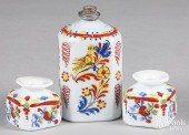THREE PIECES OF GERMAN ENAMELE