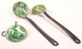 THREE PIECES OF GREEN LARGE SW