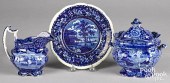 THREE PIECES OF HISTORICAL BLU