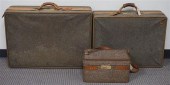 THREE PIECES OF LUGGAGE BY HAR