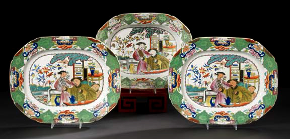 Three Pieces of Mason's Ironstone