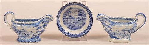 THREE PIECES OF MINIATURE