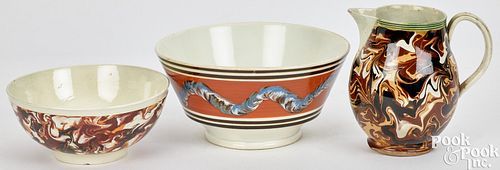 THREE PIECES OF MOCHAThree pieces